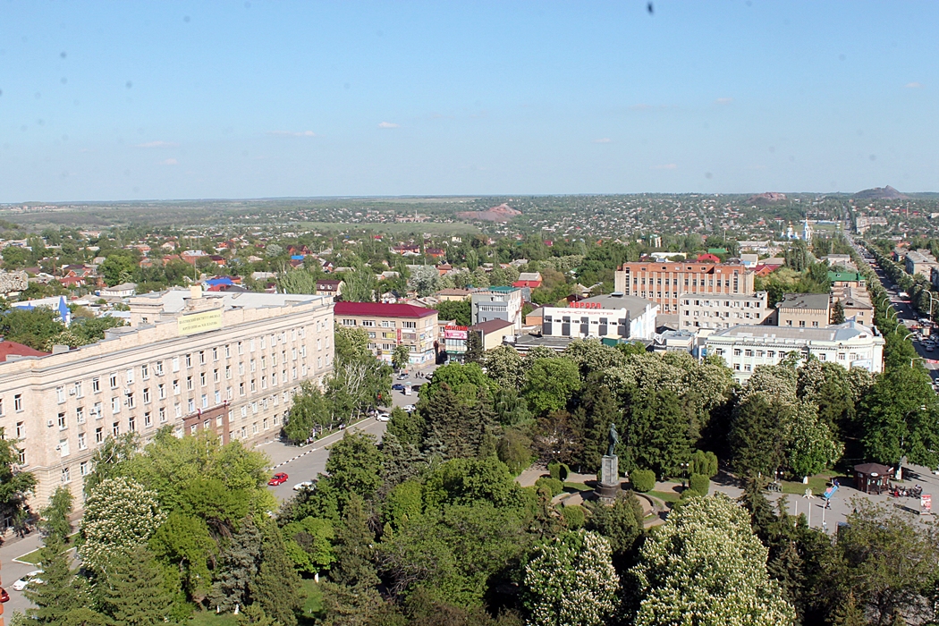 Город Шахты - третий по населению в Ростовской области