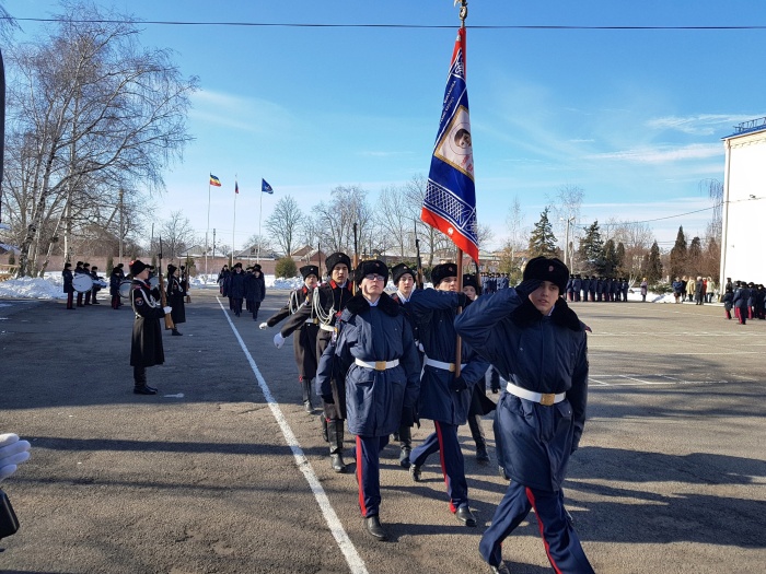 Баклановцы влились в ряды юнармейцев