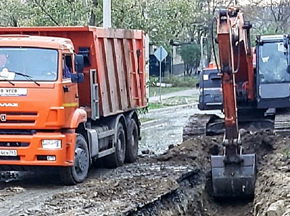 Заменён участок канализационного коллектора